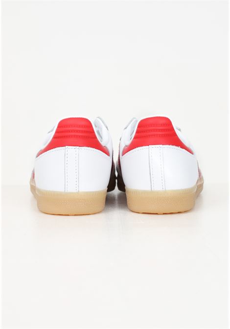 Sneakers Samba OG bianche e rosse da donna ADIDAS ORIGINALS | JI4463.